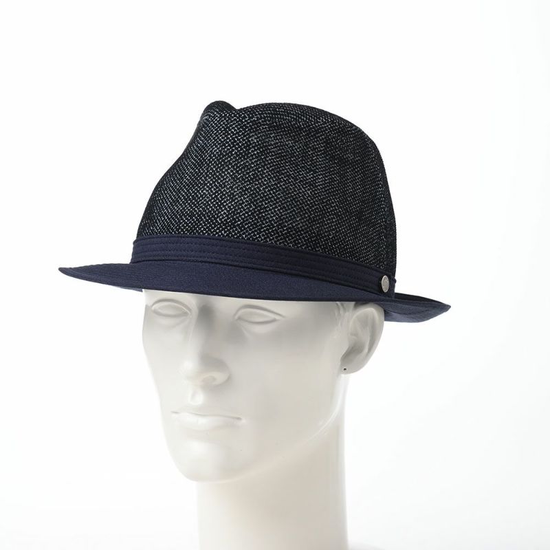 ダックスの布帛ソフトハット Hat KARAMI DENIM（ハット カラミデニム） D1690 ネイビー