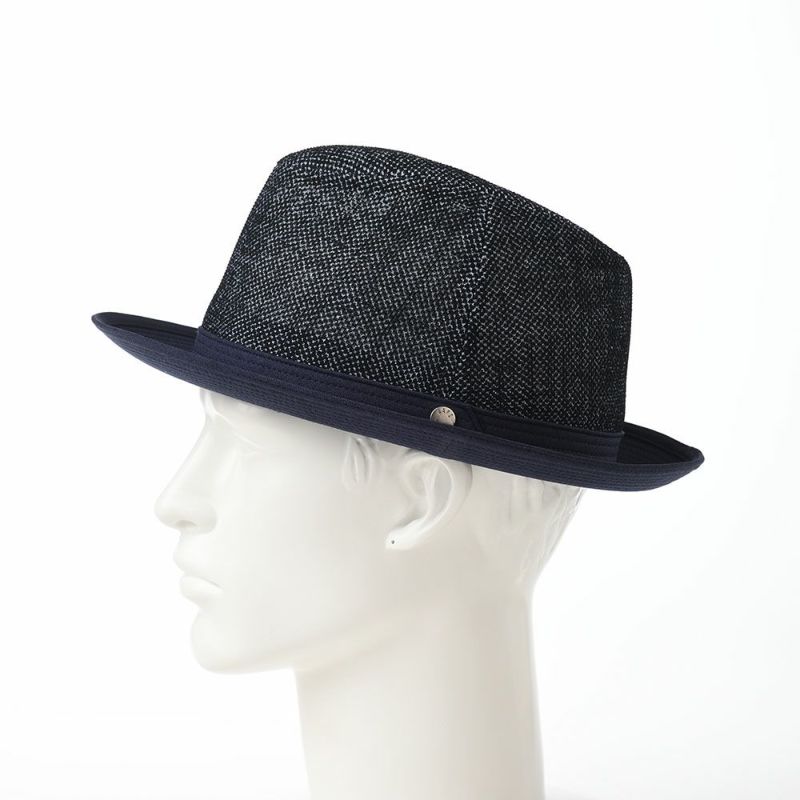 ダックスの布帛ソフトハット Hat KARAMI DENIM（ハット カラミデニム） D1690 ネイビー