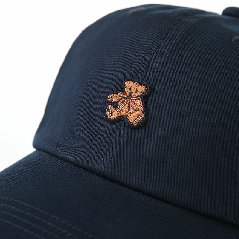 ダックスのキャップ Cap Cotton Twill Teddy Bear（キャップ コットンツイル テディベア） D1734 ネイビー