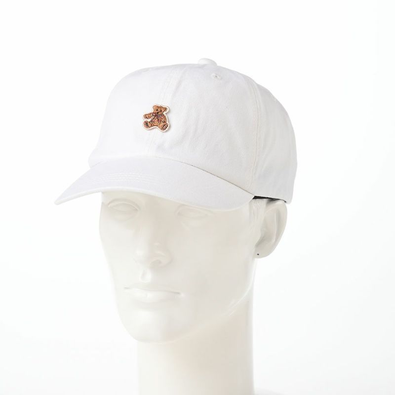 ダックスのキャップ Cap Cotton Twill Teddy Bear（キャップ コットンツイル テディベア） D1734 ホワイト