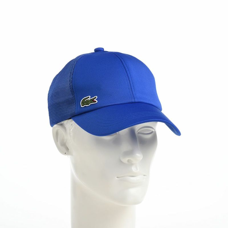 ラコステのキャップ ONE POINT MESH CAP（ワンポイント メッシュキャップ） L1223 ブルー