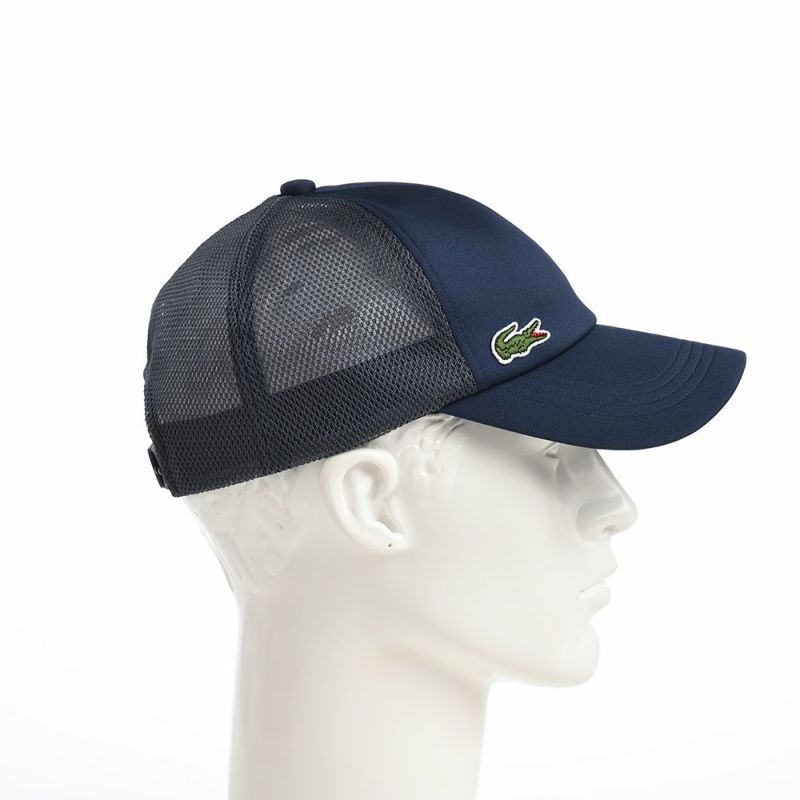 ラコステのキャップ ONE POINT MESH CAP（ワンポイント メッシュキャップ） L1223 ネイビー