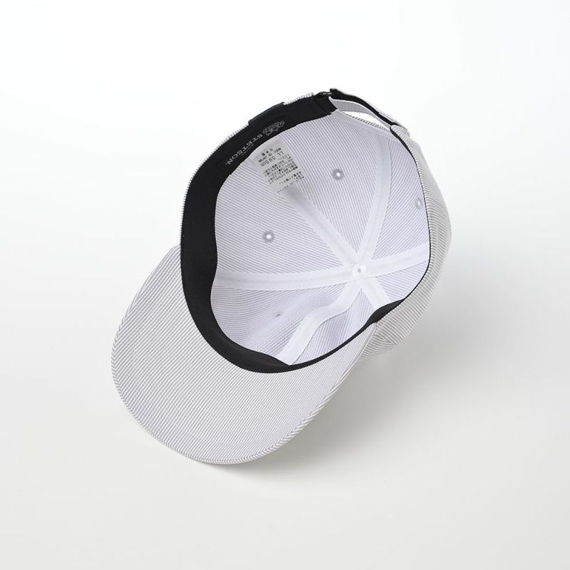 ステットソンのキャップ SUCKER STRIPE CAP（サッカーストライプ キャップ）SE638 グレー