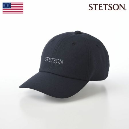 ステットソンのキャップ野球帽 SUCKER STRIPE CAP（サッカーストライプ キャップ）SE638 ネイビー