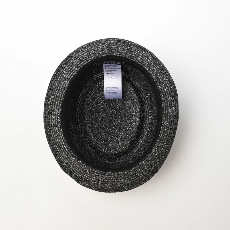 ゴットマンのソフトハット Porkpie Paperhat（ポークパイ ペーパーハット） G29412304 ブラック