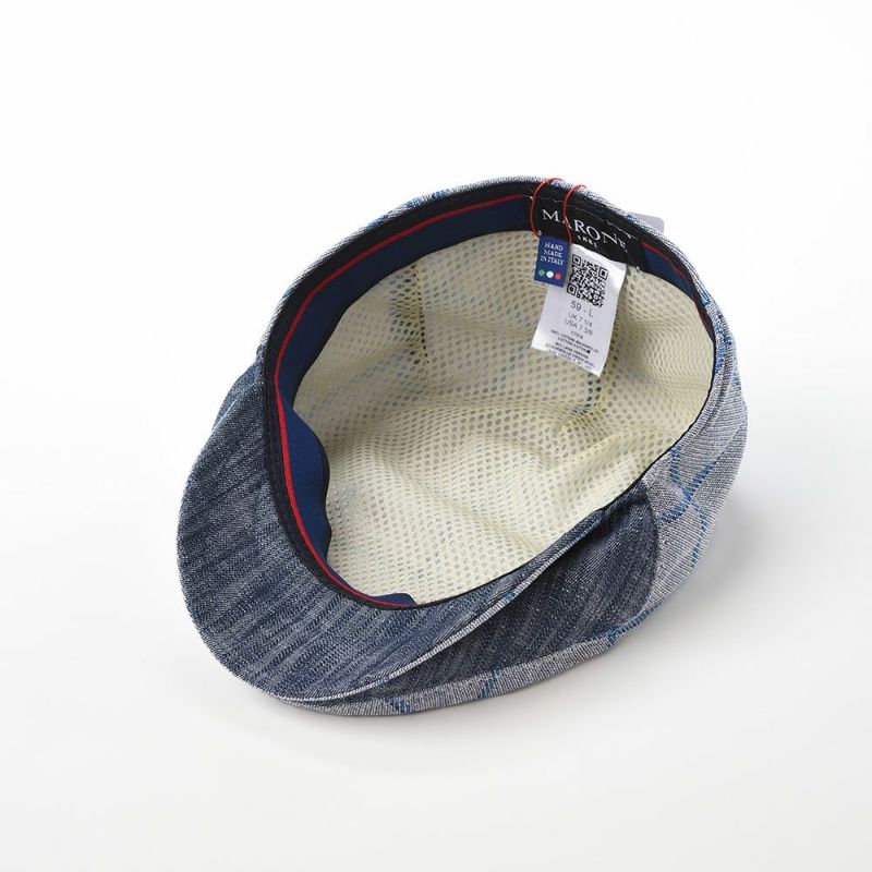 マローネのハンチング Ivy Cap Windowpane（アイビー キャップ ウィンドペン）CT319 グレー