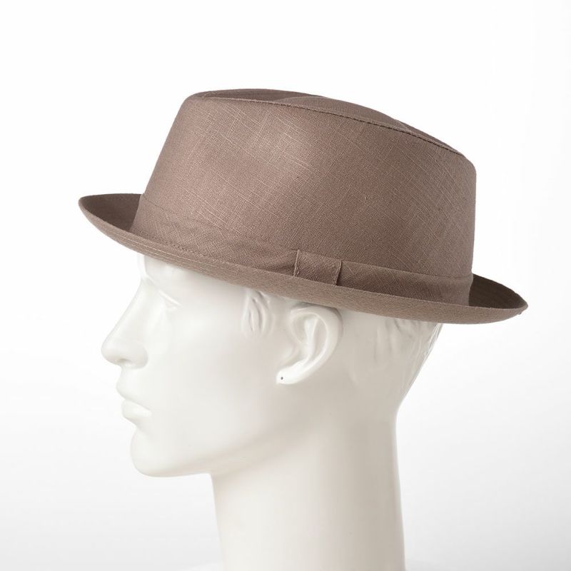 マローネのソフトハット Trilby Linen（トリルビー リネン）MT 305 ココア