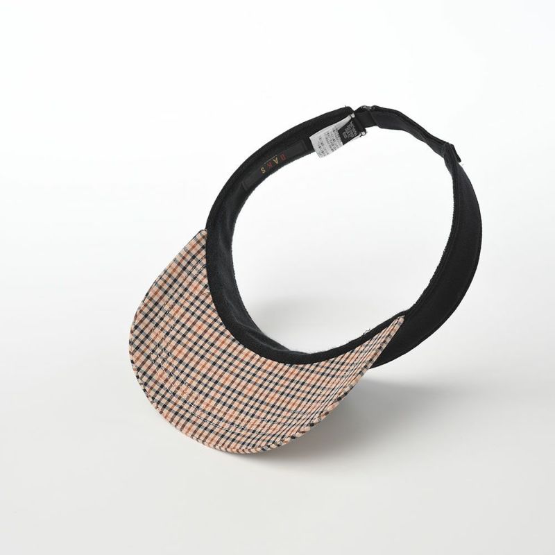 ダックスのサンバイザー Sun Visor Tartan（サンバイザー タータン） D1713 ブラック