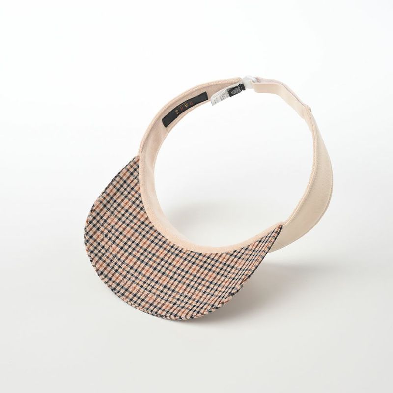 ダックスのサンバイザー Sun Visor Tartan（サンバイザー タータン） D1713 アイボリー