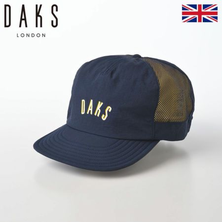 ダックスのキャップ Cap Water-repellent Mesh（キャップ ウォーターレペレントメッシュ） D1714 ネイビー