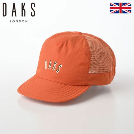 ダックスのキャップ野球帽 Cap Water-repellent Mesh（キャップ ウォーターレペレントメッシュ） D1714 オレンジ