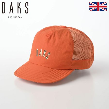 ダックスのキャップ Cap Water-repellent Mesh（キャップ ウォーターレペレントメッシュ） D1714 オレンジ