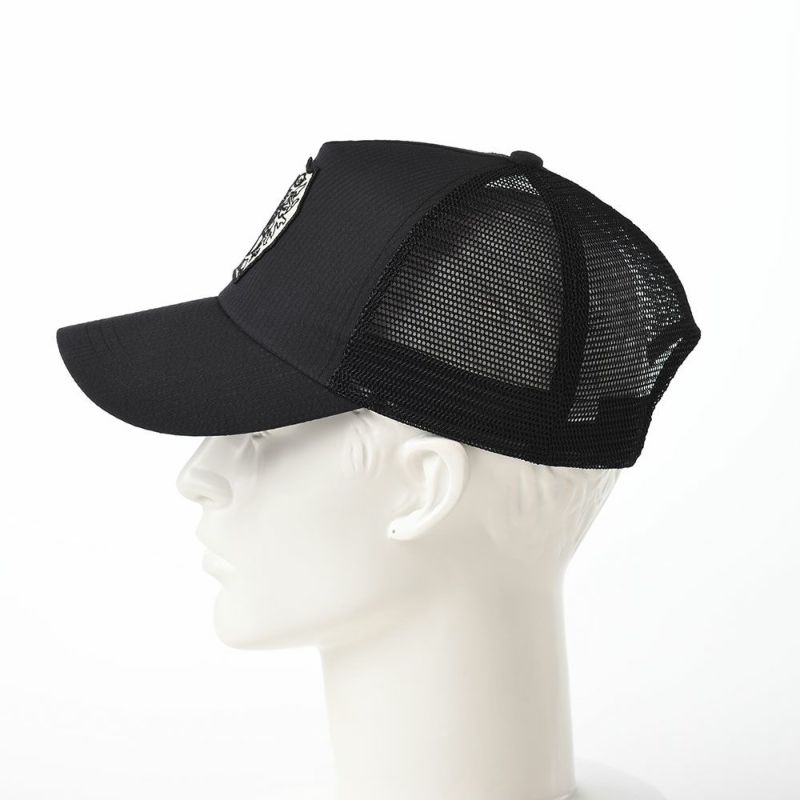 ダックスのキャップ Cap Cool Max Mesh（キャップ クールマックスメッシュ） D1717 ブラック