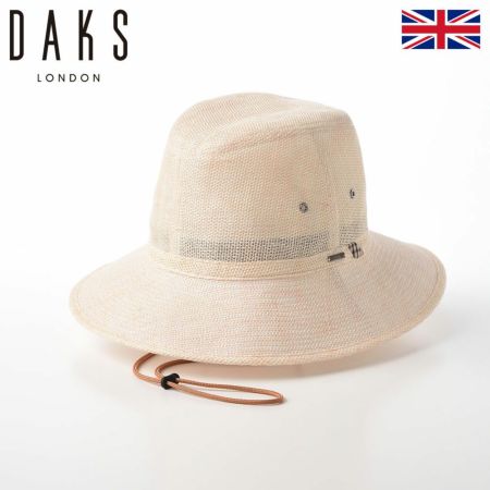 ダックスのサファリハット Hat Linen Mesh（ハット リネンメッシュ） D1718 ベージュ