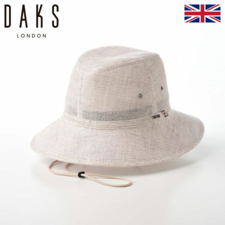 ダックスのサファリハット Hat Linen Mesh（ハット リネンメッシュ） D1718 グレー