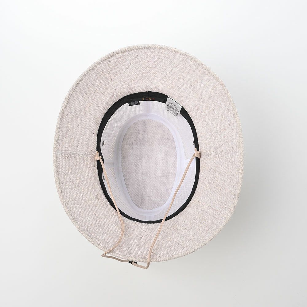 ダックスのサファリハット Hat Linen Mesh（ハット リネンメッシュ） D1718 グレー