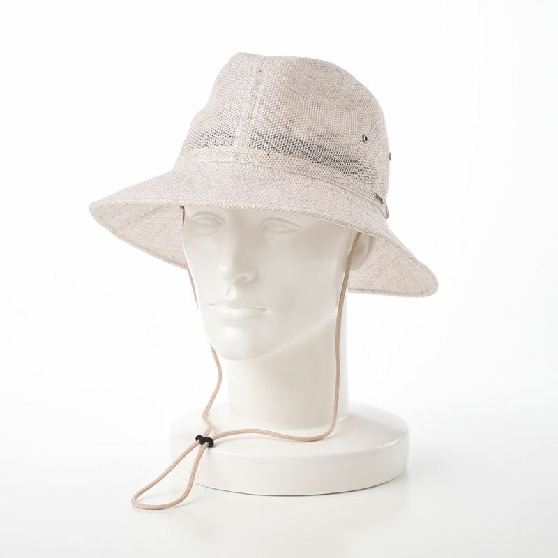 ダックスのサファリハット Hat Linen Mesh（ハット リネンメッシュ） D1718 グレー