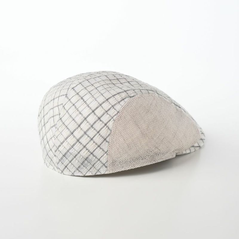 ダックスのハンチング Hunting Linen Check（ハンチング リネンチェック） D1726 グレー