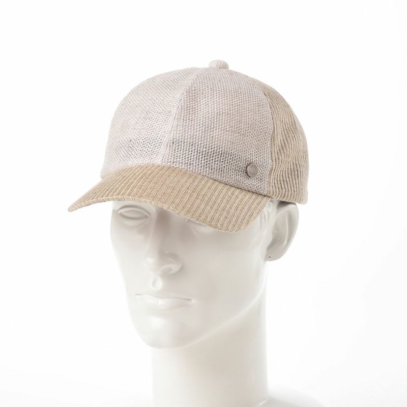 ダックスのキャップ Cap Rib Linen（キャップ リブリネン） D1727 ベージュ