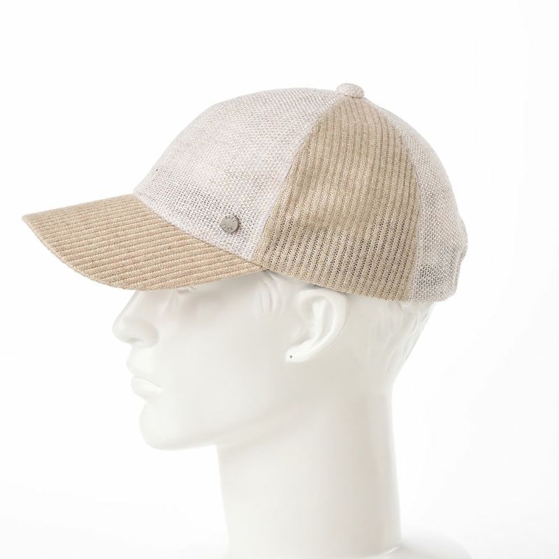 ダックスのキャップ Cap Rib Linen（キャップ リブリネン） D1727 ベージュ