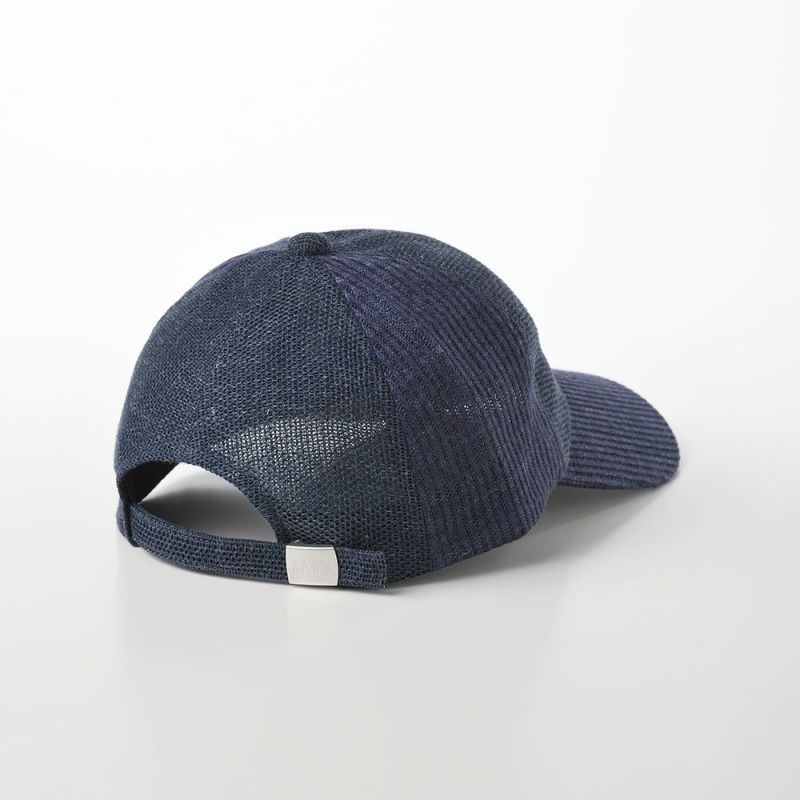 ダックスのキャップ Cap Rib Linen（キャップ リブリネン） D1727 ネイビー