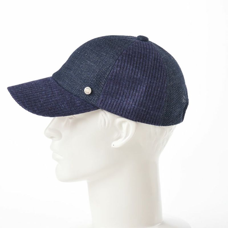 ダックスのキャップ Cap Rib Linen（キャップ リブリネン） D1727 ネイビー