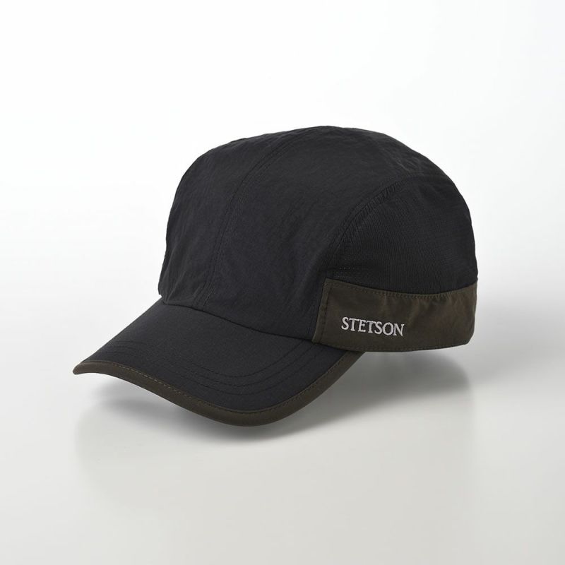 ステットソンのキャップ SUNSHADE CAP（サンシェード キャップ）SE646 ブラック