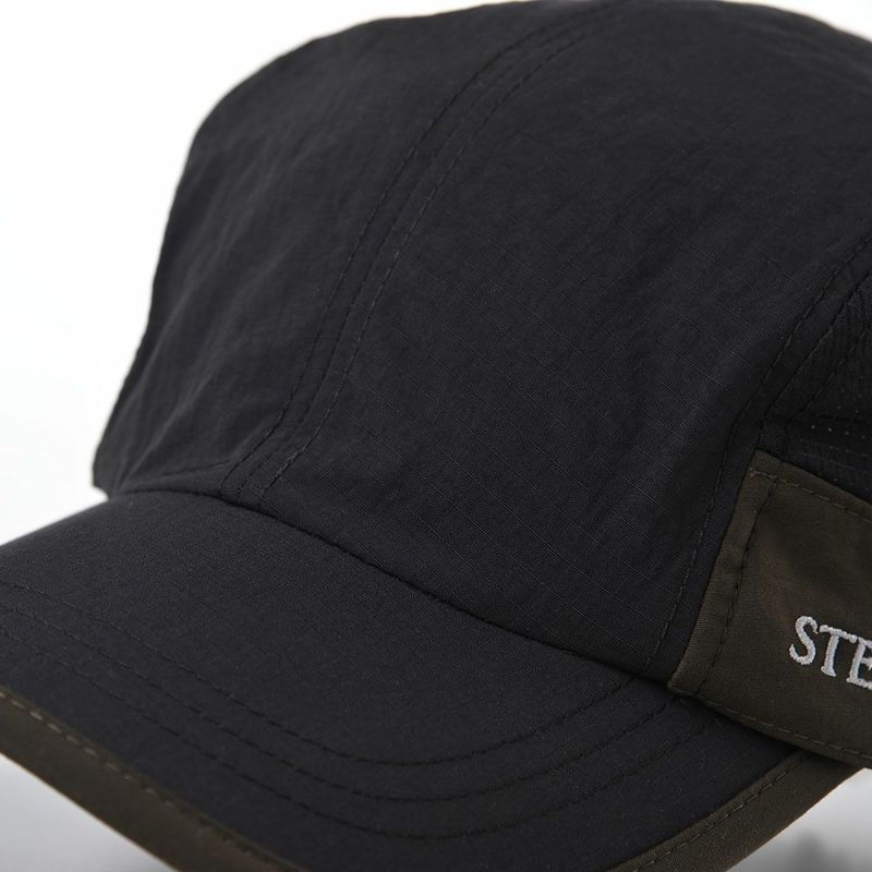 ステットソンのキャップ SUNSHADE CAP（サンシェード キャップ）SE646 ブラック