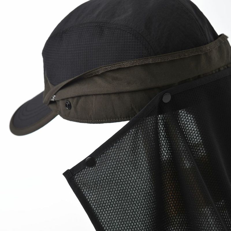 ステットソンのキャップ SUNSHADE CAP（サンシェード キャップ）SE646 ブラック