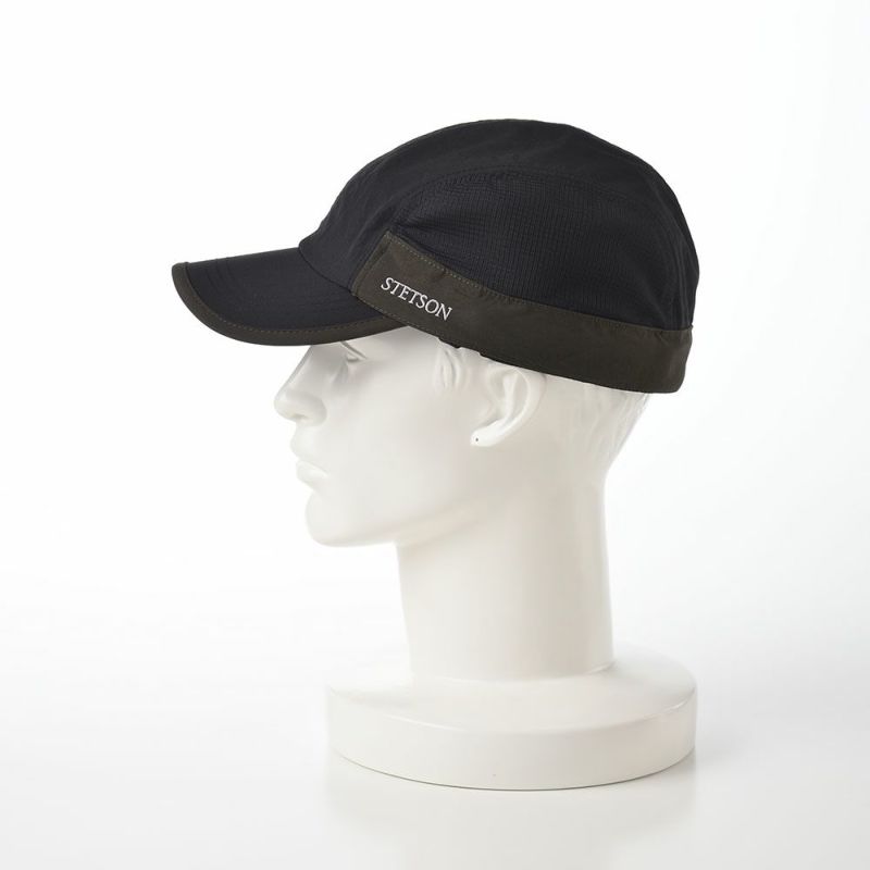 ステットソンのキャップ SUNSHADE CAP（サンシェード キャップ）SE646 ブラック