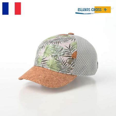 アイランドクロスのキャップ野球帽 Tapu Tropical Cap（タップ トロピカルキャップ） グレー
