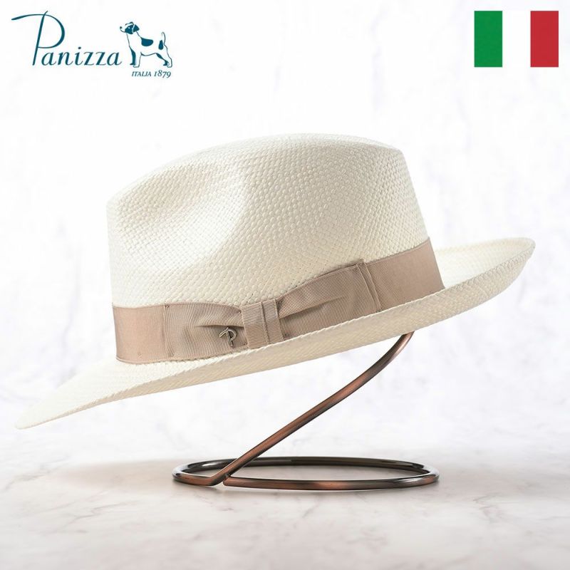 帽子 パナマハット パナマ帽 Panizza（パニッツァ） TULCAN ELEGANZA（トゥルカン エレガンツァ）ホワイト