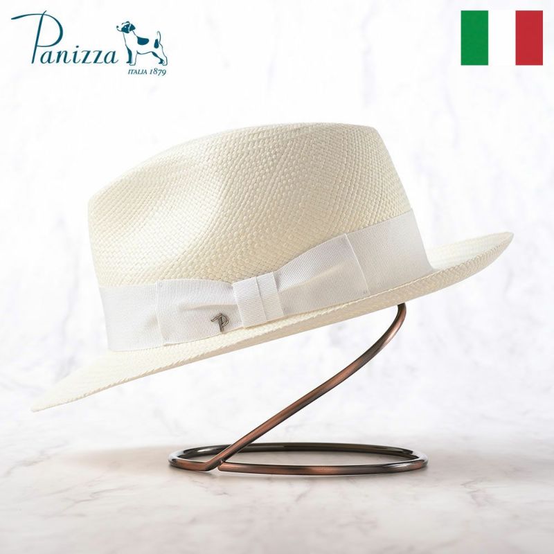 帽子 パナマハット パナマ帽 Panizza（パニッツァ） AYORA BIANCO（アヨラ ビアンコ）ホワイト