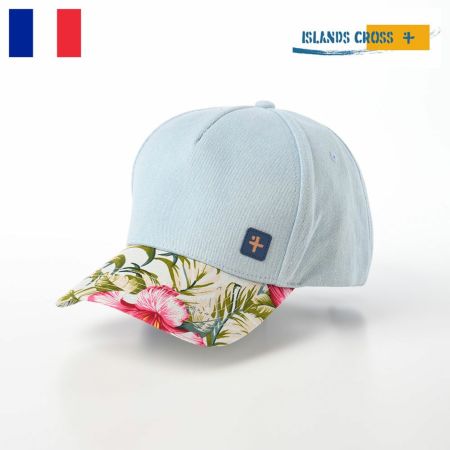 アイランドクロスのキャップ野球帽 Tautini Cotton Cap（タウトゥニ コットンキャップ） スカイブルー