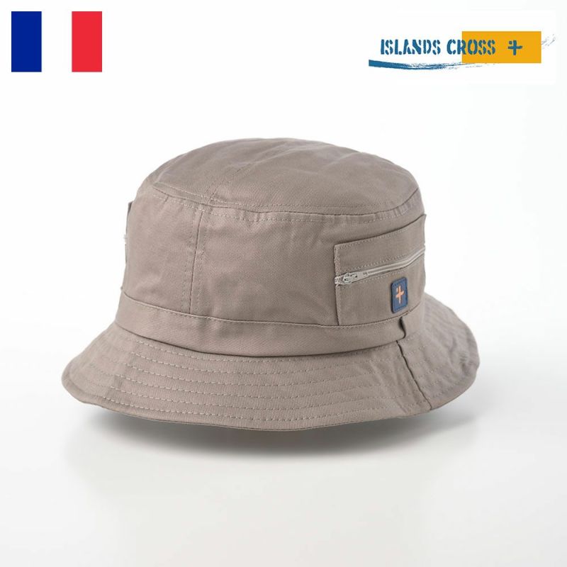 アイランドクロスのバケットハット Nui Bucket Hat（ヌイ バケットハット） グレー