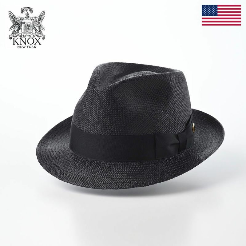 ノックスのパナマハット Panama Hat（パナマハット） KMC ブラック