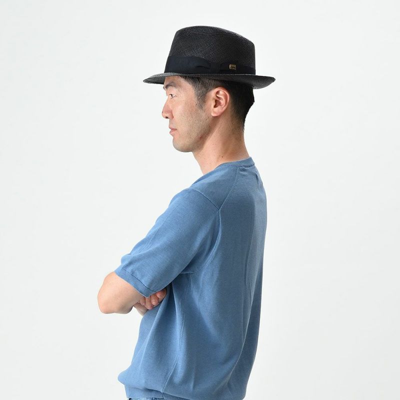 ノックスのパナマハット Panama Hat（パナマハット） KMC ブラック