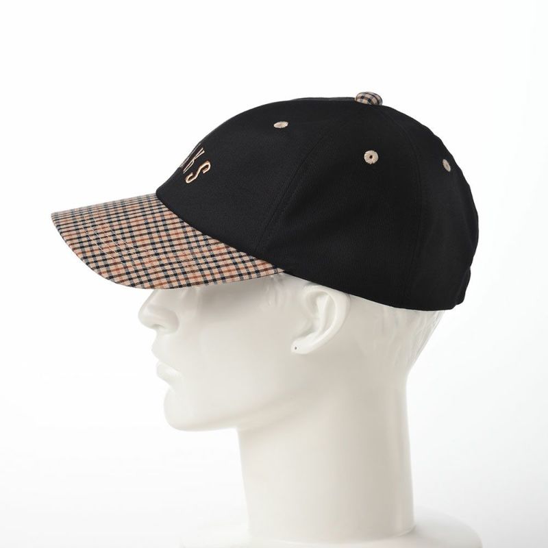 ダックスのキャップ Cap Twill Tartan（キャップ ツイルタータン） D1711 ブラック