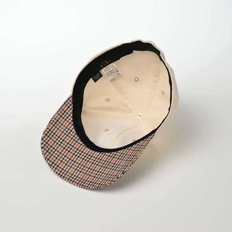 ダックスのキャップ Cap Twill Tartan（キャップ ツイルタータン） D1711 アイボリー