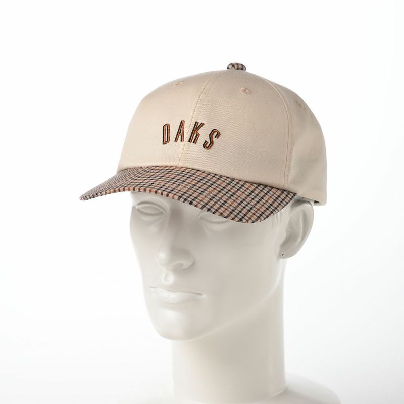 ダックスのキャップ Cap Twill Tartan（キャップ ツイルタータン） D1711 アイボリー