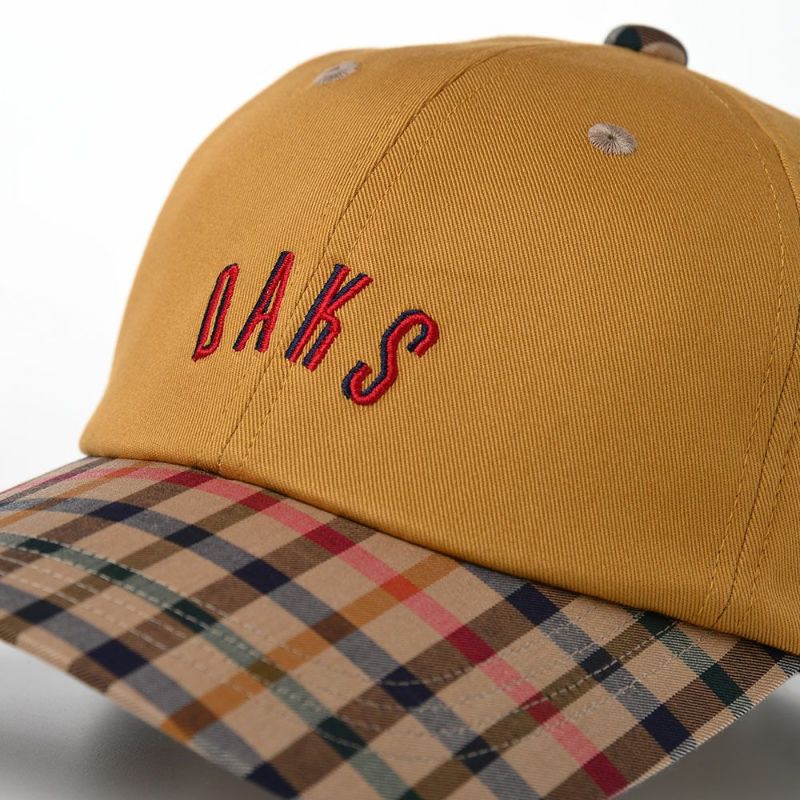 ダックスのキャップ Cap Twill Tartan（キャップ ツイルタータン） D1711 マスタード