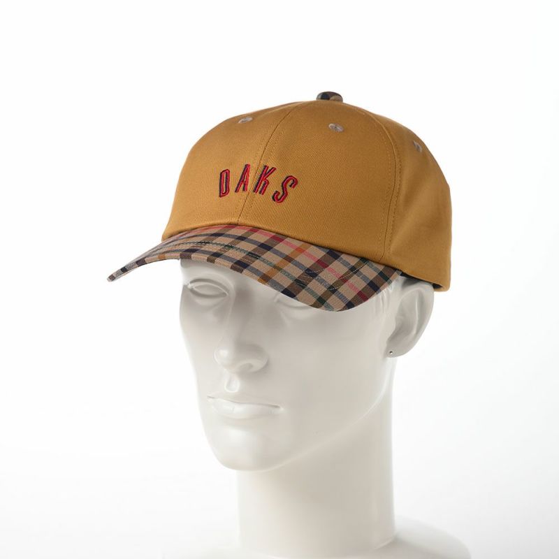 ダックスのキャップ Cap Twill Tartan（キャップ ツイルタータン） D1711 マスタード