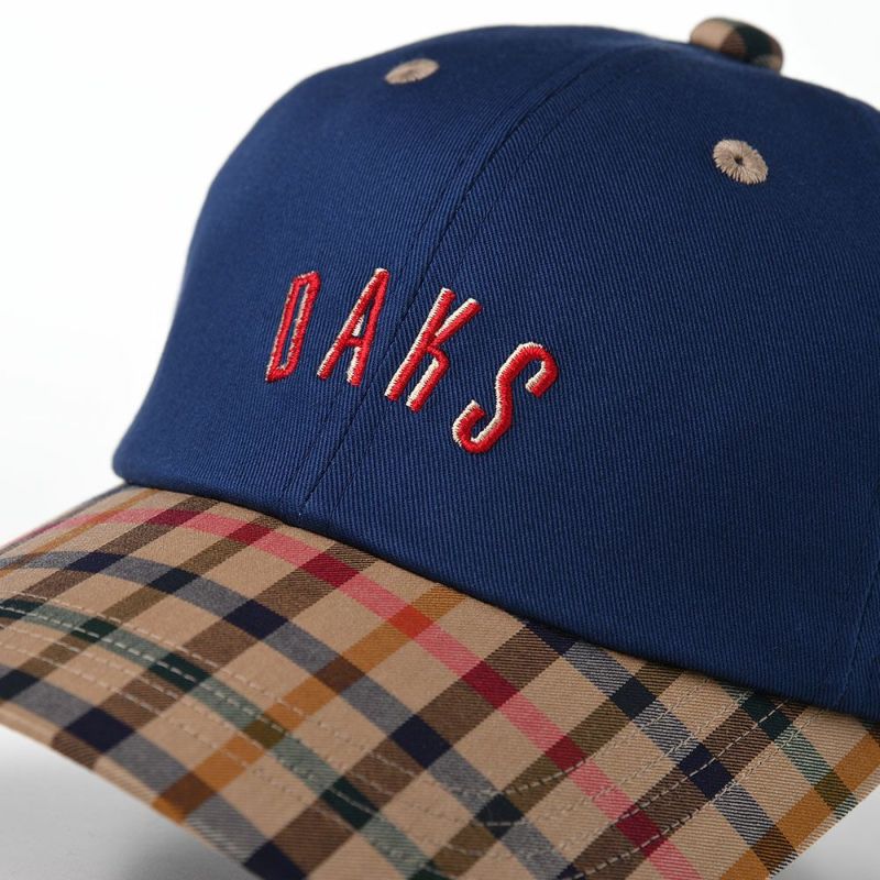 ダックスのキャップ Cap Twill Tartan（キャップ ツイルタータン） D1711 ネイビー