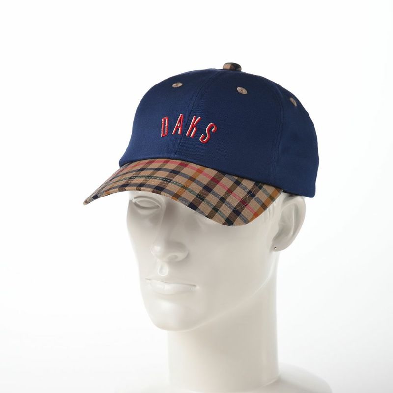 ダックスのキャップ Cap Twill Tartan（キャップ ツイルタータン） D1711 ネイビー