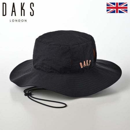 ダックスのサファリハット Adventure hat Water-repellent Mesh（アドベンチャーハット ウォーターレペレントメッシュ） D1716 ブラック