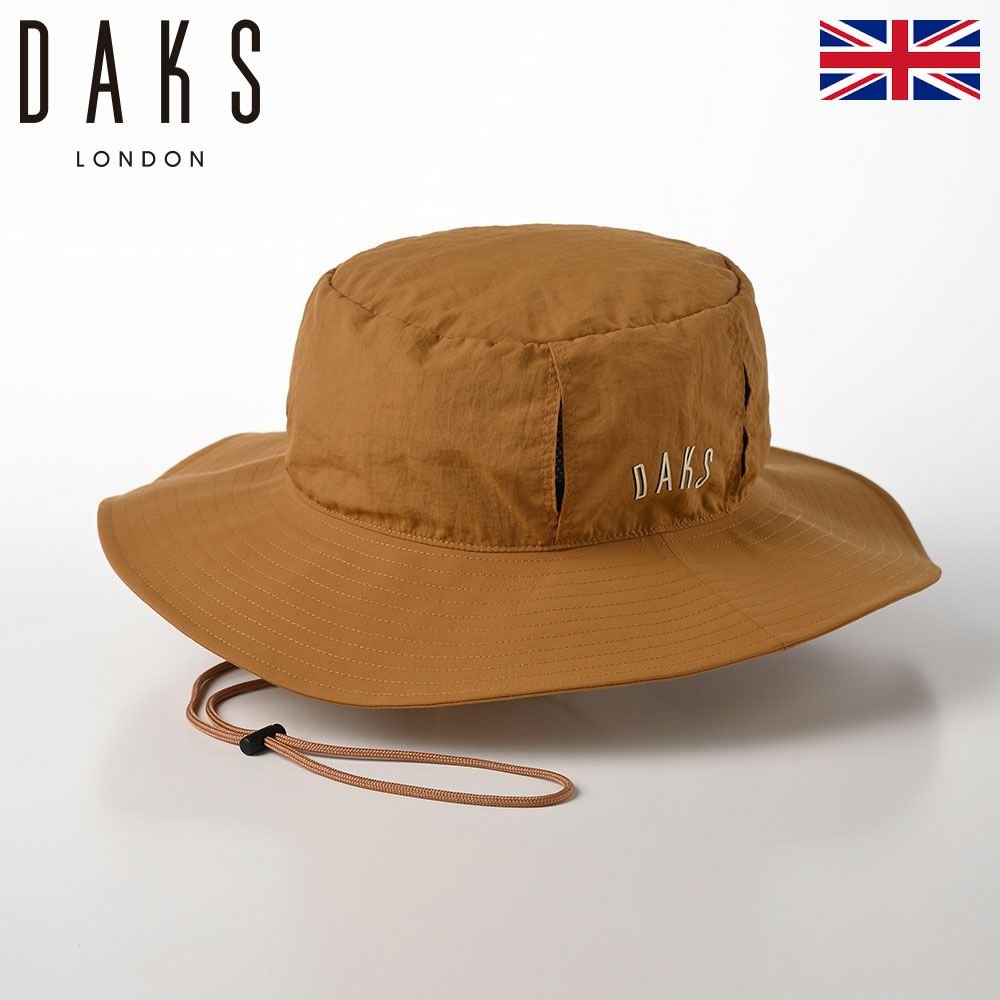 ダックスのサファリハット Adventure hat Water-repellent Mesh（アドベンチャーハット ウォーターレペレントメッシュ） D1716 キャメル