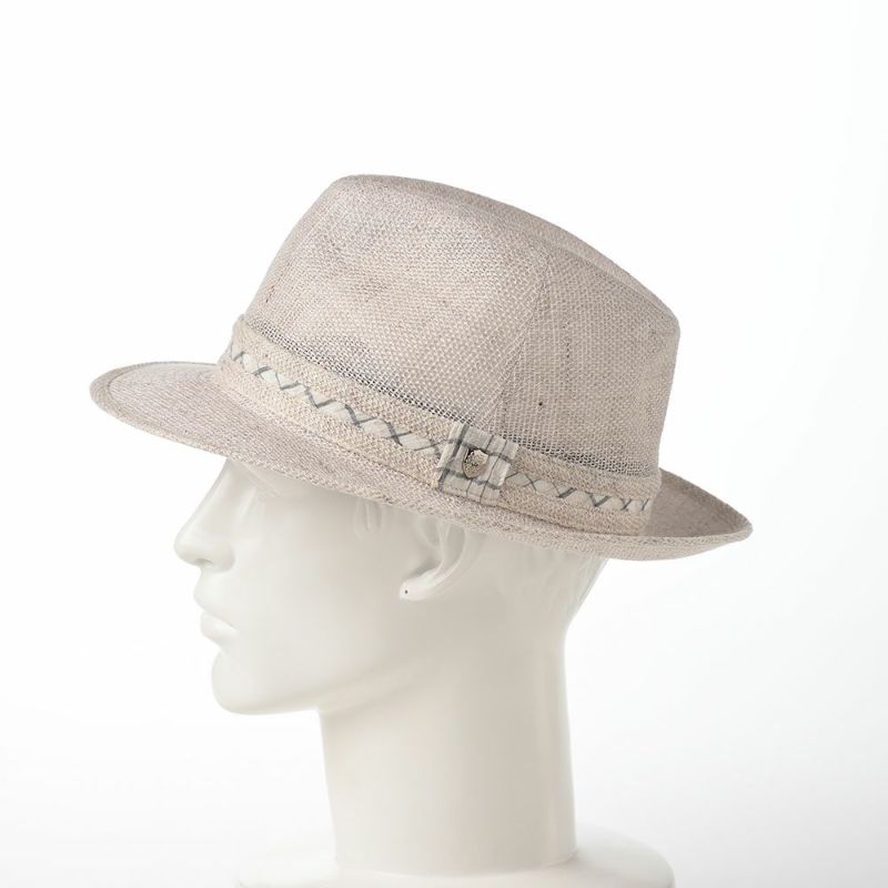 ダックスのソフトハット Hat Linen Check（ハット リネンチェック） D1725 グレー