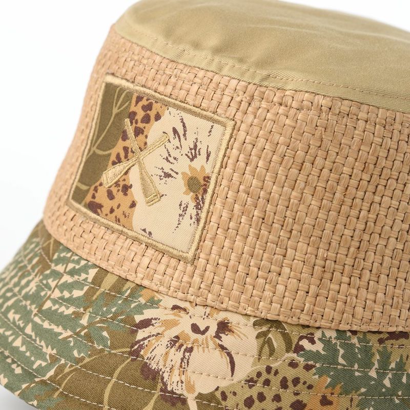 べトンシレのバケットハット Bucket Hat Patchwork（バケット ハット パッチワーク） ベージュ