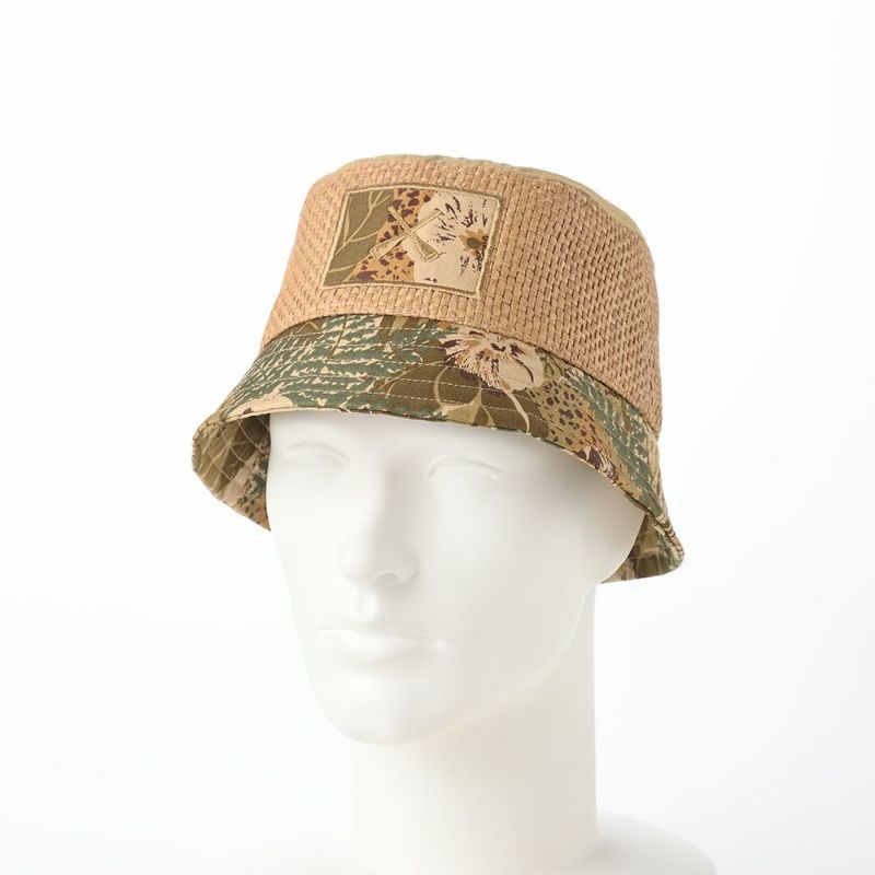 べトンシレのバケットハット Bucket Hat Patchwork（バケット ハット パッチワーク） ベージュ