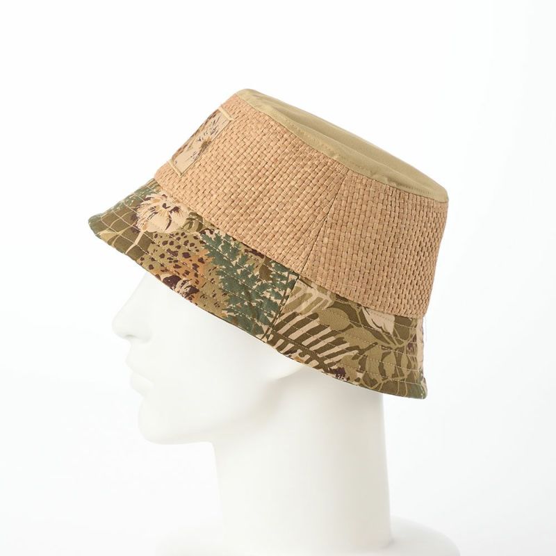 べトンシレのバケットハット Bucket Hat Patchwork（バケット ハット パッチワーク） ベージュ